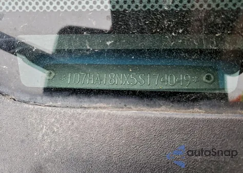 2005 Dodge Ram 1500 St z USA, uszkodzony, nr VIN 1D7HA18NX5S174049